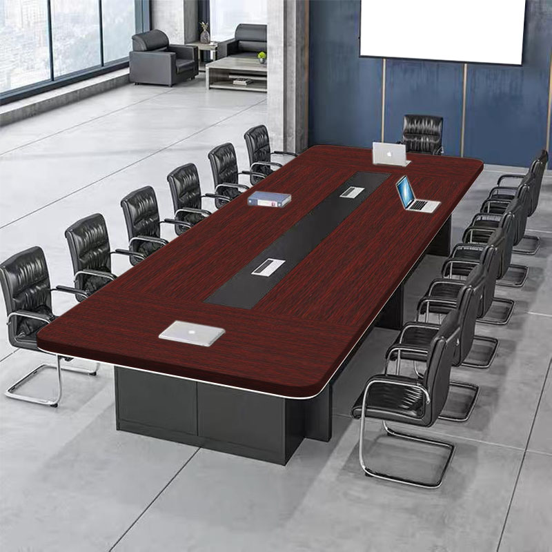 Walnut conference table