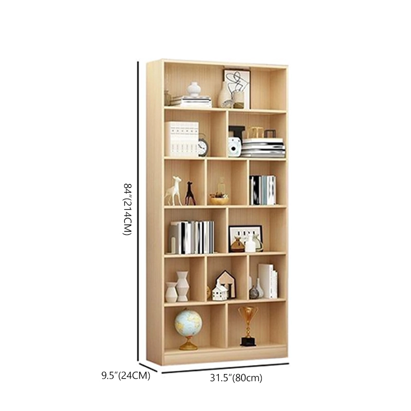 Contemporary Black Wooden Bookshelf Portable Display Cabinet for Living Room Zone B2B Furniture Vendor MEIYI - MEI YI