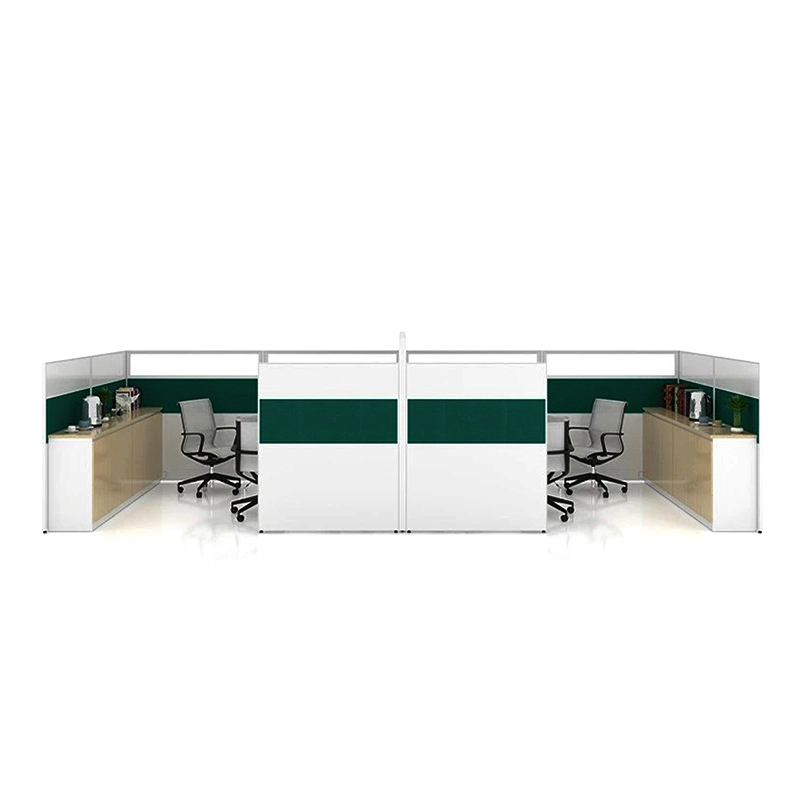 Modern Modular Office Furniture Partition 4 Seat Desk Table Office Cubicle Workstation - MEI YI
