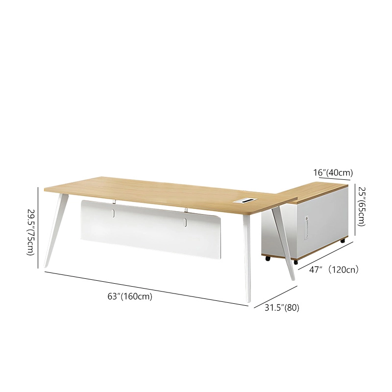 Office Boss Director Table Executive Design For Company Leadership Office B2B Furniture Vendor MEIYI - MEI YI