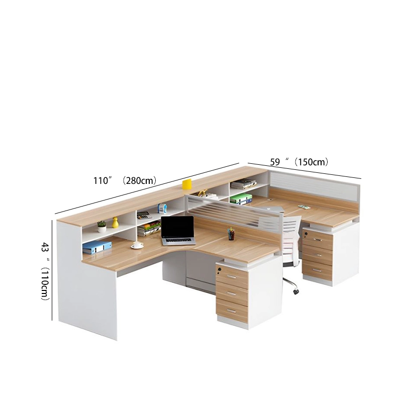 Modern Office Furniture Workstation Partition for Enterprise Employee Area B2B Furniture Vendor MEIYI - MEI YI