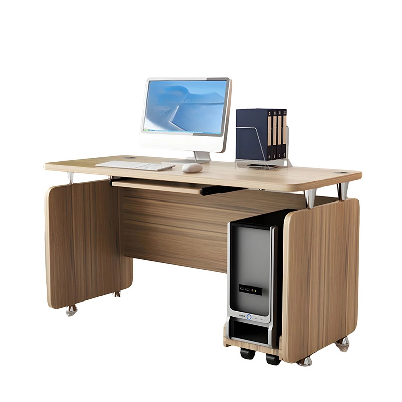 Office Computer Desk Simple Single Staff with Keyboard Storage for Institutional Office Export Trading Company MEIYI - MEI YI