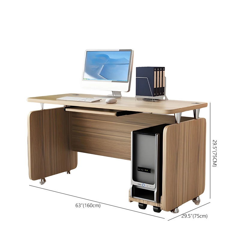 Single Staff Office Desk Customized Design with Keyboard Storage Cabinet for Business Office ODM Solution Provider MEIYI - MEI YI Single Staff Office Desk Customized Design with Keyboard Storage Cabinet for Business Office ODM Solution Provider MEIYI - MEI YI