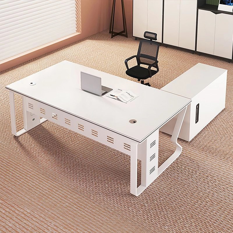 Modern Ergonomic Office Desk for Executive Staff Working Environment ODM Solution Provider MEIYI - MEI YI