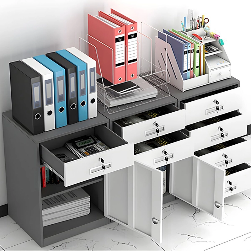 One Door Steel Filing Cabinet with Lockable Drawers for Home Storage Direct Factory Supplier MEIYI - MEI YI