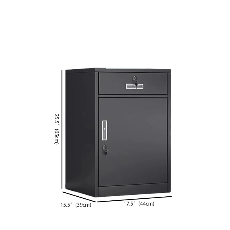 Modern Steel One Door Filing Cabinet Lockable for Bedroom Storage Area ODM Solution Provider MEIYI - MEI YI