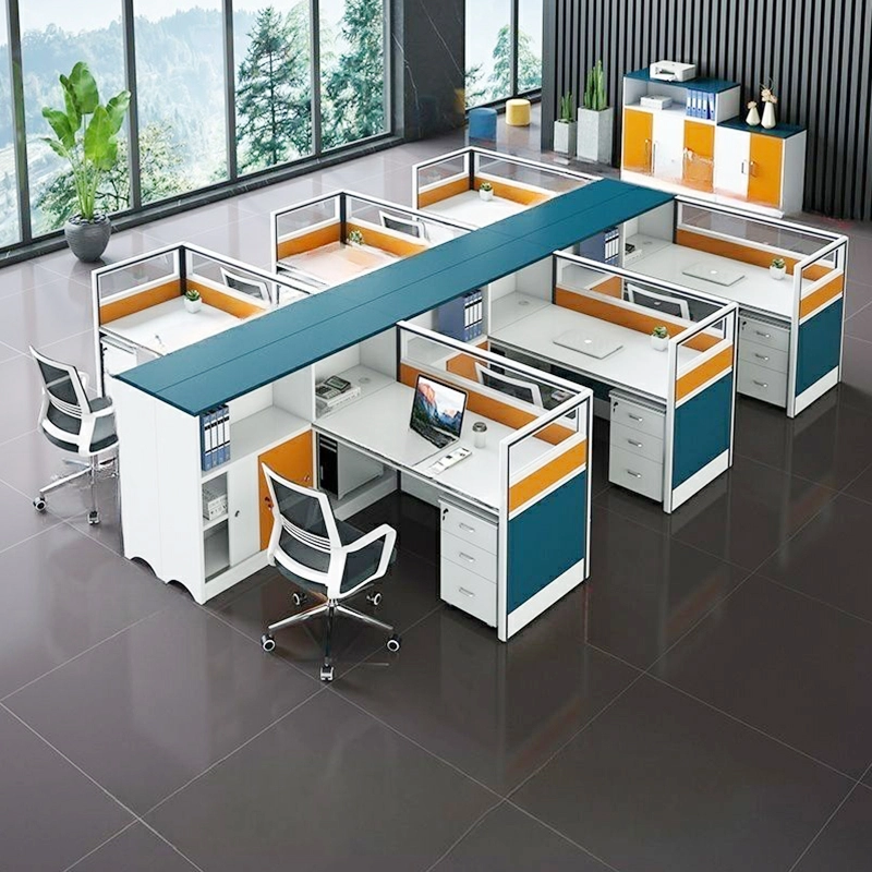 Modern Office Table Chair Set Cubicle for Enterprise Office Zone Furniture Supplier MEIYI - MEI YI Modern Office Table Chair Set Cubicle for Enterprise Office Zone Furniture Supplier MEIYI - MEI YI