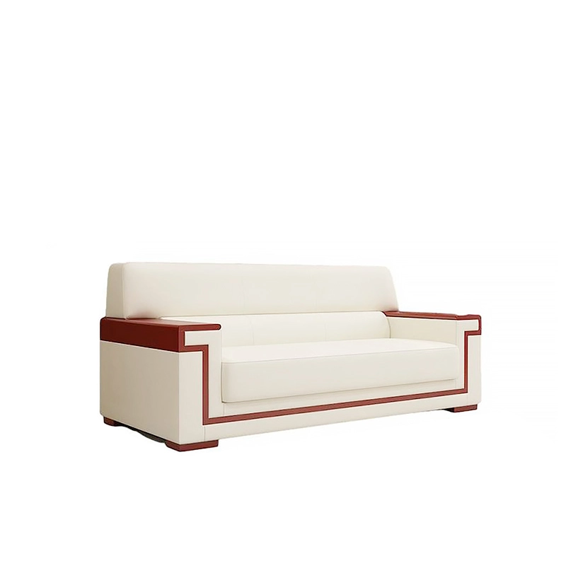 Office Furniture Commercial Modern Reception Sofa Office Couch Leather Office Sofa Set Furniture - MEI YI