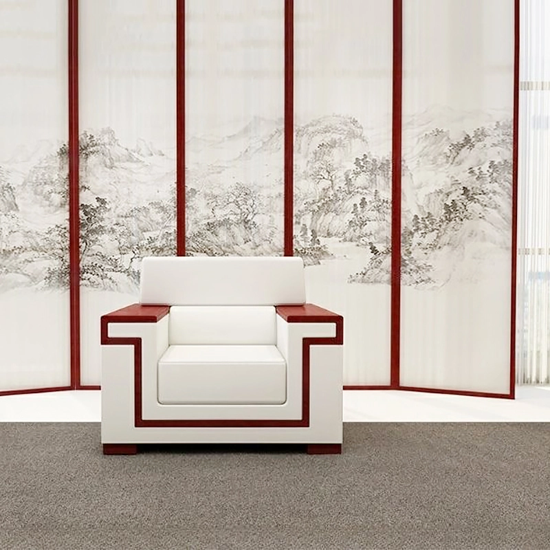 Office Furniture Commercial Modern Reception Sofa Office Couch Leather Office Sofa Set Furniture - MEI YI