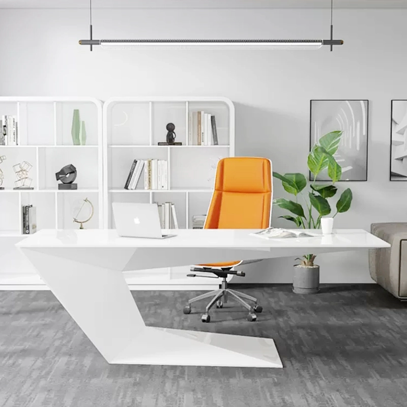 Muebles de oficina modernos, diseño de moda, escritorio de jefe, escritorio de director ejecutivo, escritorios de oficina, combinación de sillas - MEI YI