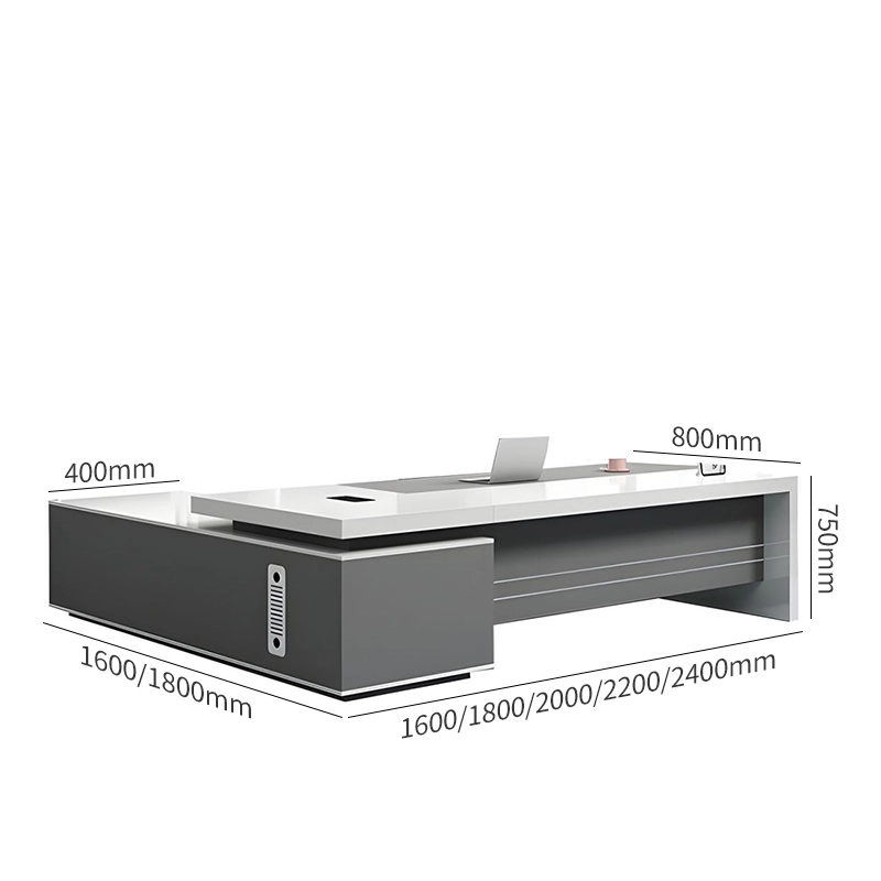 Modern Design High End Office Furniture Table Customize CEO Manager Boss Executive Office Desk - MEI YI