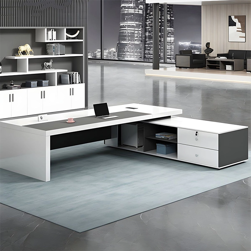 Modern Design High End Office Furniture Table Customize CEO Manager Boss Executive Office Desk - MEI YI Modern Design High End Office Furniture Table Customize CEO Manager Boss Executive Office Desk - MEI YI
