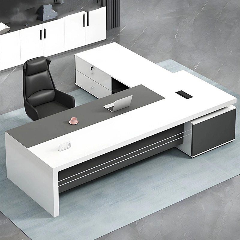 Modern Design High End Office Furniture Table Customize CEO Manager Boss Executive Office Desk - MEI YI