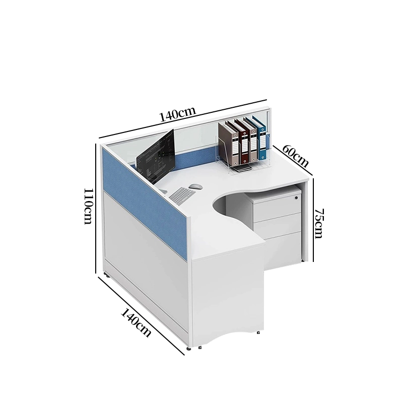 Modern Modular Workstation System for 2–6 Person Flexible Office Layouts - MEI YI