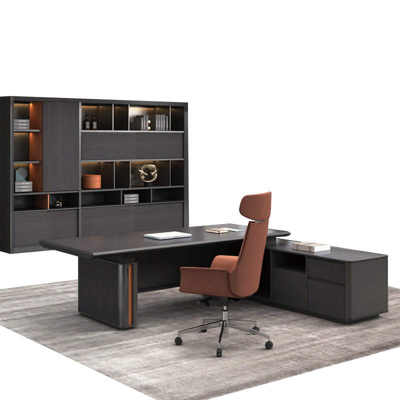 Modern Wood Commercial Office Furniture Luxury Large Size Executive Table Modern Design Boss Manager Office Desk