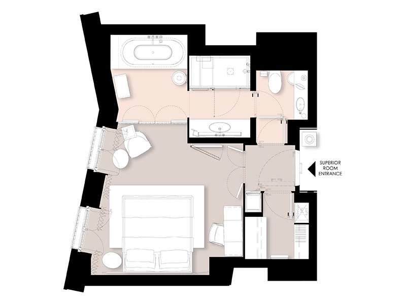 Full-House Custom Furniture Solutions for Hotels in Unified Style----Bvlgari Hotel - MEI YI