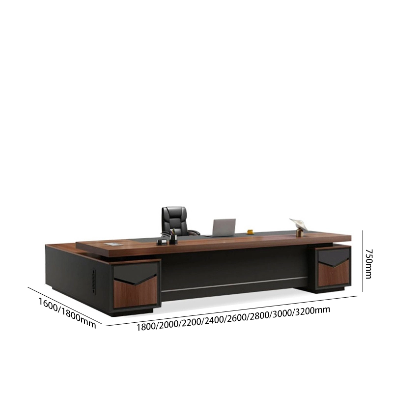 Luxury Factory-Supplied L-Shaped Manager Desk – Modern High-End Office Furniture for Executive Procurement - MEI YI