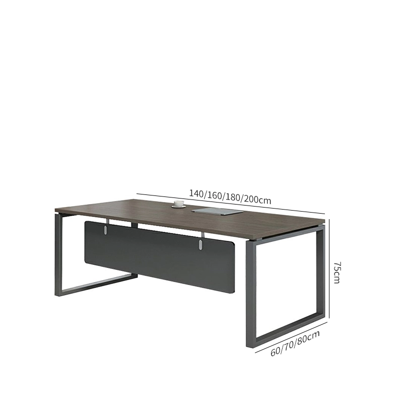 Luxury Boss Desk Manager Furniture for Institutional Executive Office Export Trading Company MEIYI - MEI YI