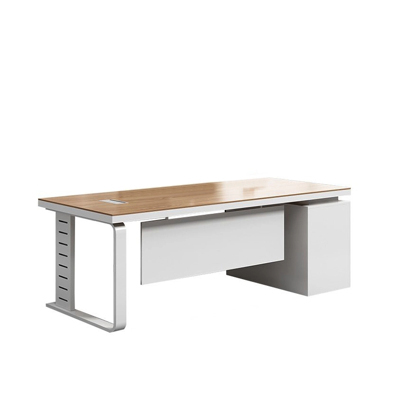 Modern Factory Custom Simple Wooden Commercial Furniture Modern Executive Desk Table Manager Boss Office Desk - MEI YI Modern Factory Custom Simple Wooden Commercial Furniture Modern Executive Desk Table Manager Boss Office Desk - MEI YI