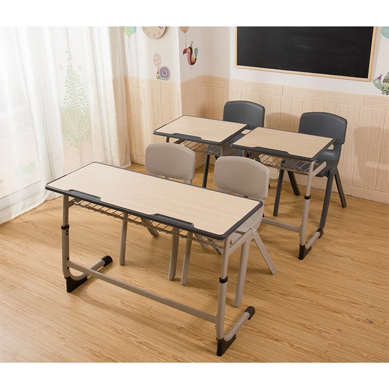 Classroom Study Desk Set, Modern Adjustable School Furniture for Education Projects, Project Manufacturer – MEI YI Furniture - MEI YI