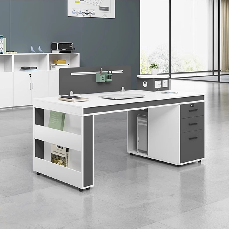 White Modern Computer Workstation MFC for Home Office Working Zone Professional Production - MEI YI