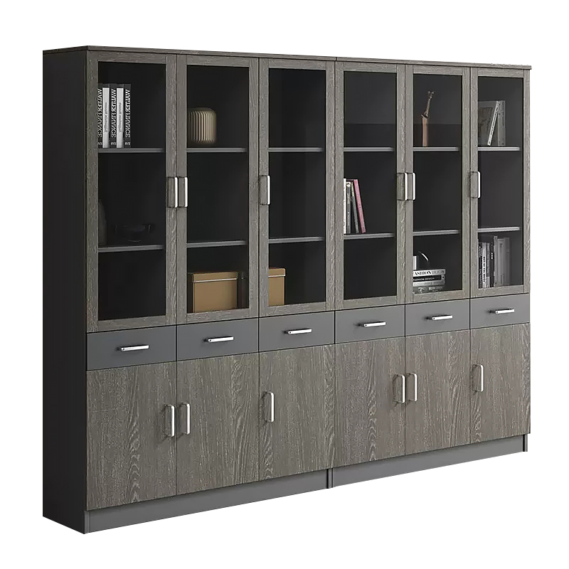 Manufacturer Direct Modern Office File Cabinet – Luxury Four-Door Flat Storage Equipment for Commercial Procurement