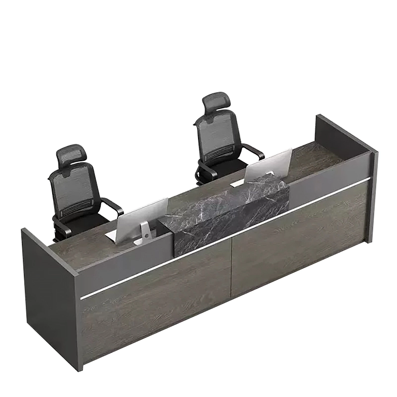 Office Front Counter Reception Desk for Hotel and Beauty Salon B2B Furniture Vendor MEIYI - MEI YI