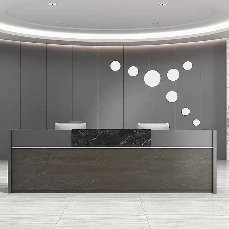 Beauty Salon Reception Desk Office Furniture for Commercial Lobby Area Direct Factory Supplier MEIYI - MEI YI