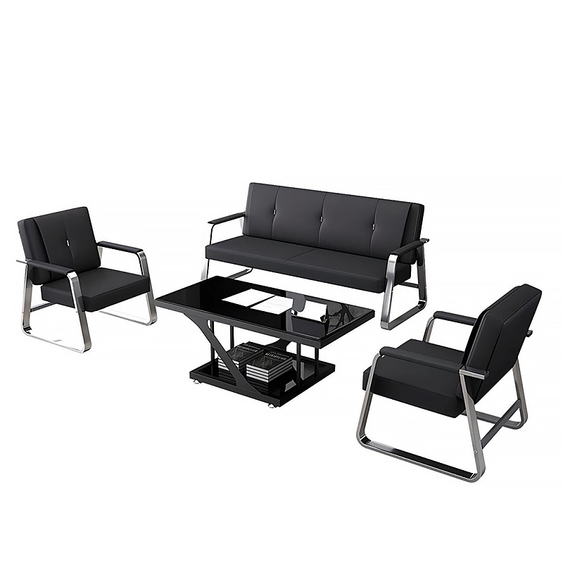 Modern Combined Living Room Sofa 1+1+3 Collocation for Office Reception Public Venue Production Base MEIYI - MEI YI