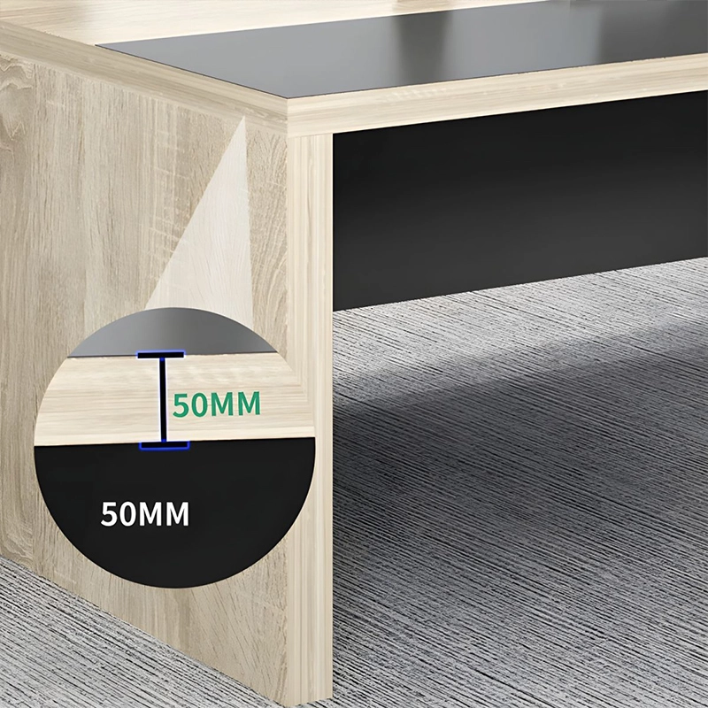 Luxury CEO Manager Desk for Commercial Presidential Office Area Project Contractor MEIYI - MEI YI