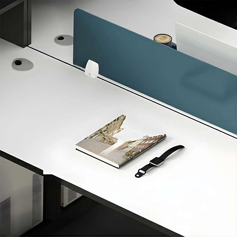 Wooden Office Partition Cubicle Workstation Table for Commercial Office Area Direct Factory Supplier MEIYI - MEI YI