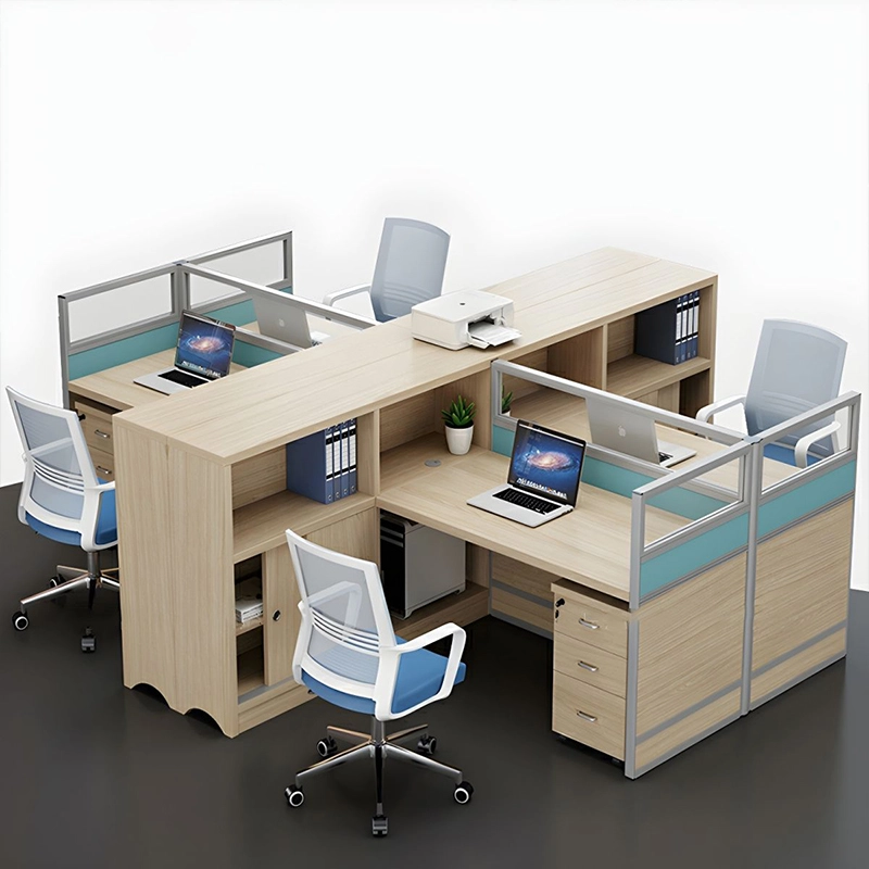 Convertible Joint Computer Desk Chair Set Modern Design for Office Staff Workspace OEM Manufacturer MEIYI - MEI YI