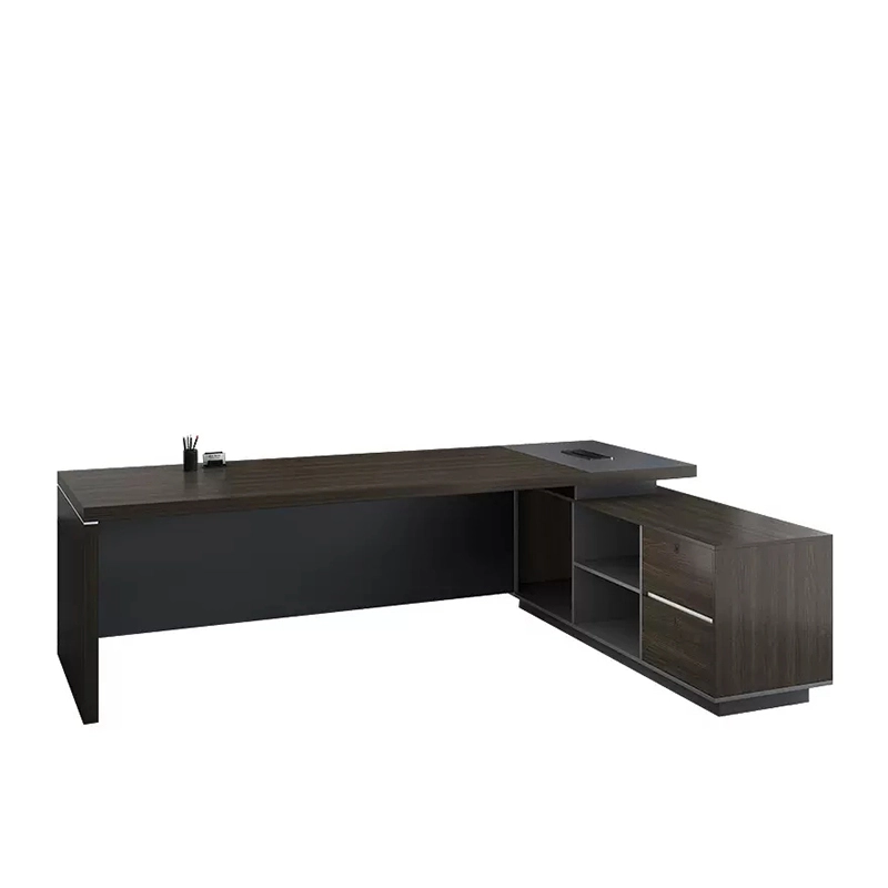 Modern MDF Executive Desk L Shaped for Office Boss Space Furniture Wholesaler MEIYI - MEI YI Modern MDF Executive Desk L Shaped for Office Boss Space Furniture Wholesaler MEIYI - MEI YI