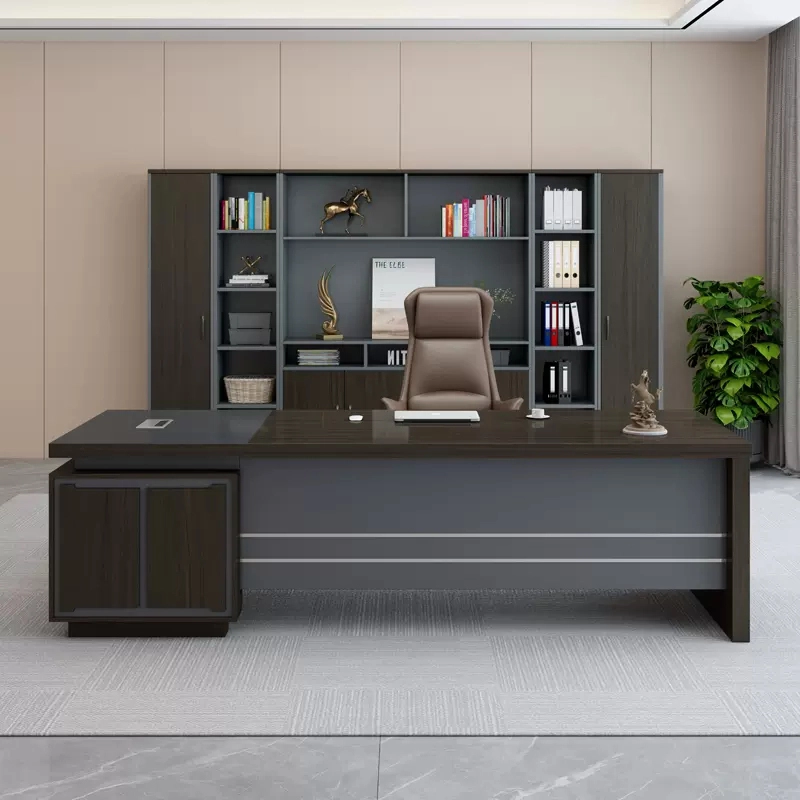Luxury Elegant Executive Desk Stylish Design for President Office Supervisor Workspace OEM Manufacturer MEIYI - MEI YI
