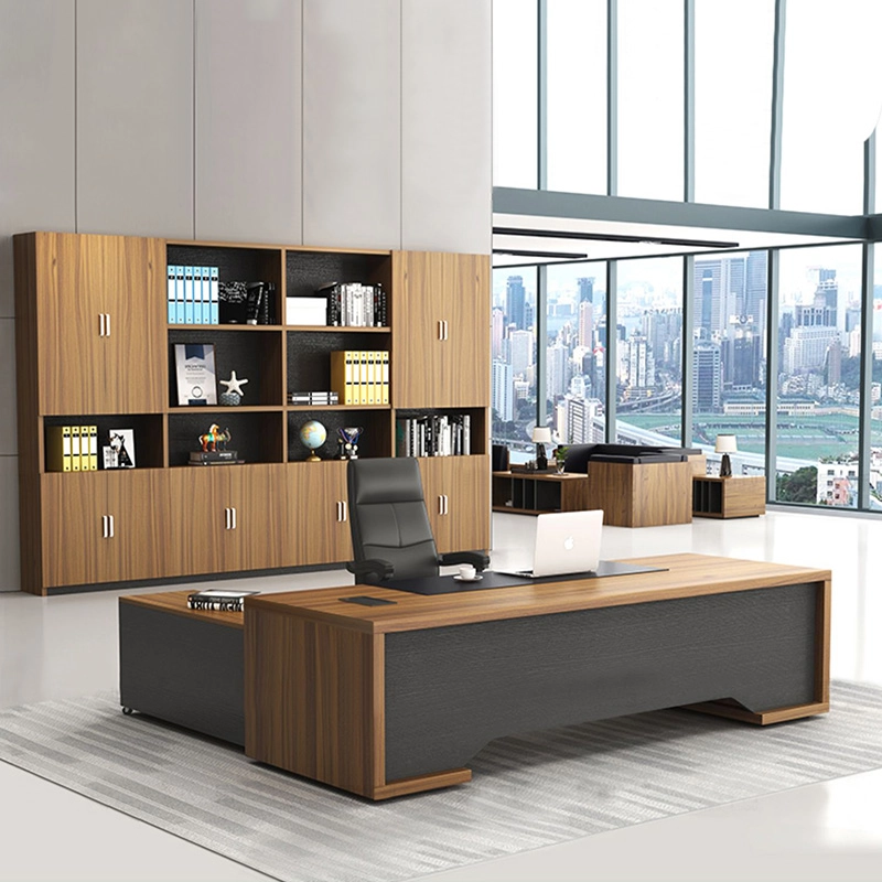 High Tech Executive L Shaped Desk for Commercial Boss Office Area Project Contractor MEIYI - MEI YI High Tech Executive L Shaped Desk for Commercial Boss Office Area Project Contractor MEIYI - MEI YI