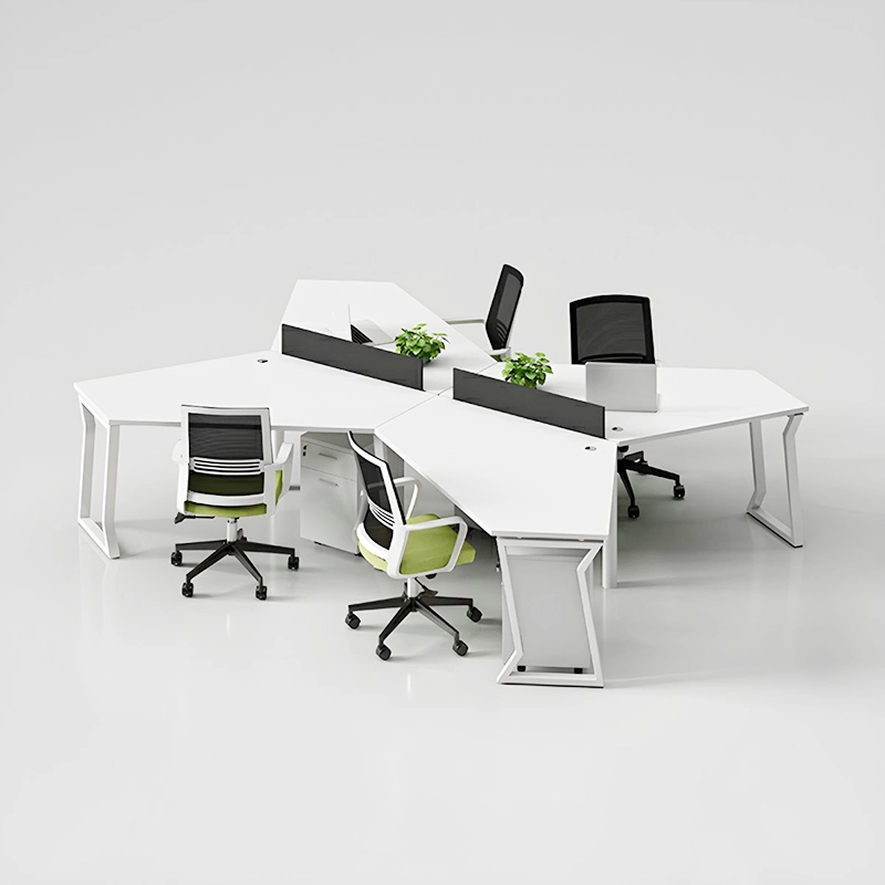 Modern Metal Office Partition Workstation Laminate for Professional Staff Area Export Trading Company MEIYI - MEI YI