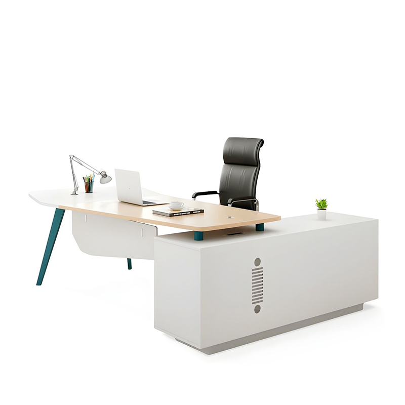 Luxury Boss Office Desk Chair Set Single Person for Home and Office Building MEIYI Furniture Luxury Boss Office Desk Chair Set Single Person for Home and Office Building MEIYI Furniture