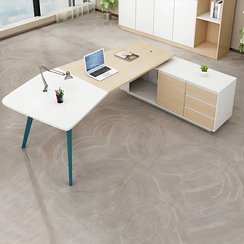 Luxury Home Worker Office Desk Chair Set Wood Panel for Office Building Workspace Furniture Wholesaler MEIYI - MEI YI