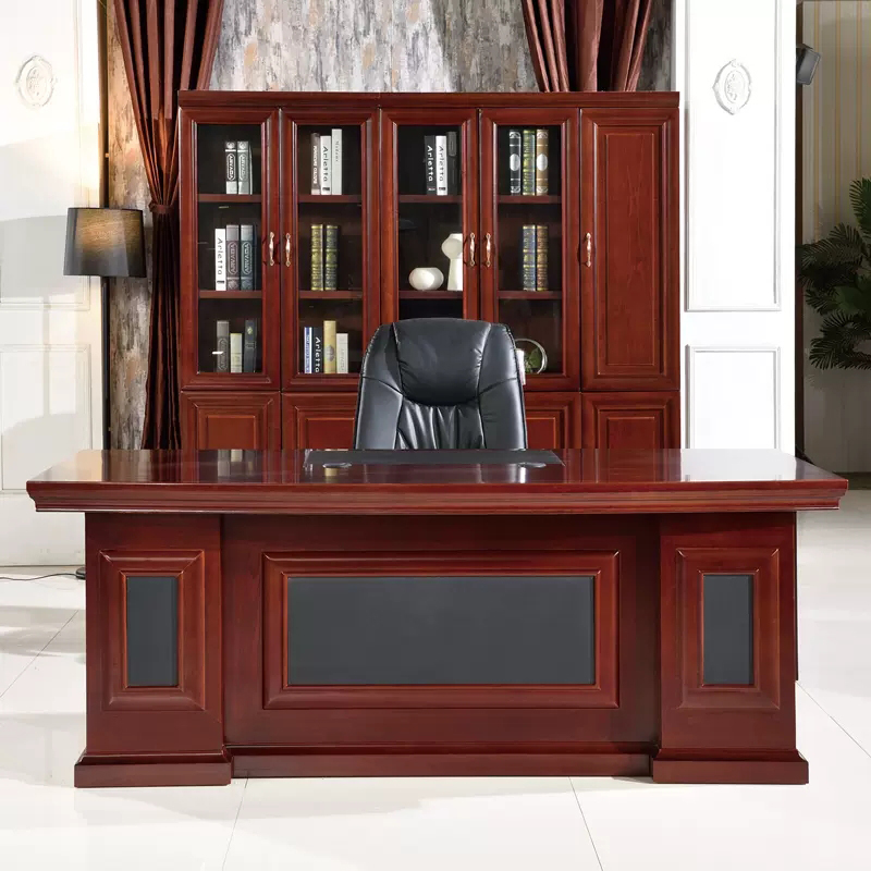 Wooden Elegant Modern Executive Office Desk for President Office Space OEM Manufacturer MEIYI