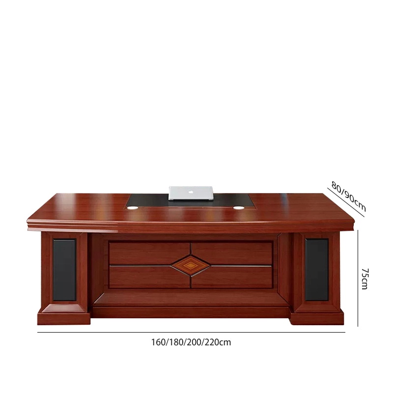 Atmospheric Big Office Desk Durable Chair for President Executive Office ODM Solution Provider MEIYI - MEI YI