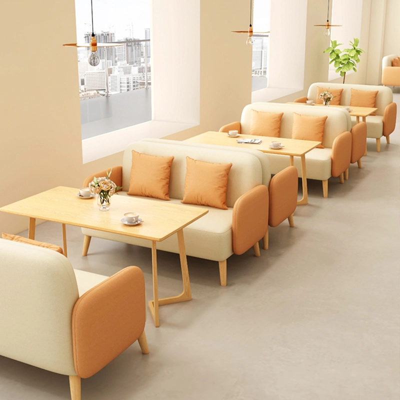 567-(13) - MEI YI Office Furniture Leather Sofa Sets Nordic Modern Chinese Style 4 Seater Sofa Set - MEI YI