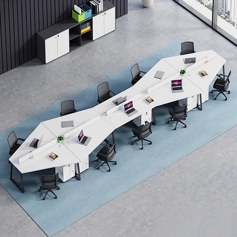 Ergonomic Open Workstation 4Person for Hospital and Office Working Area Direct Factory Supplier MEIYI - MEI YI