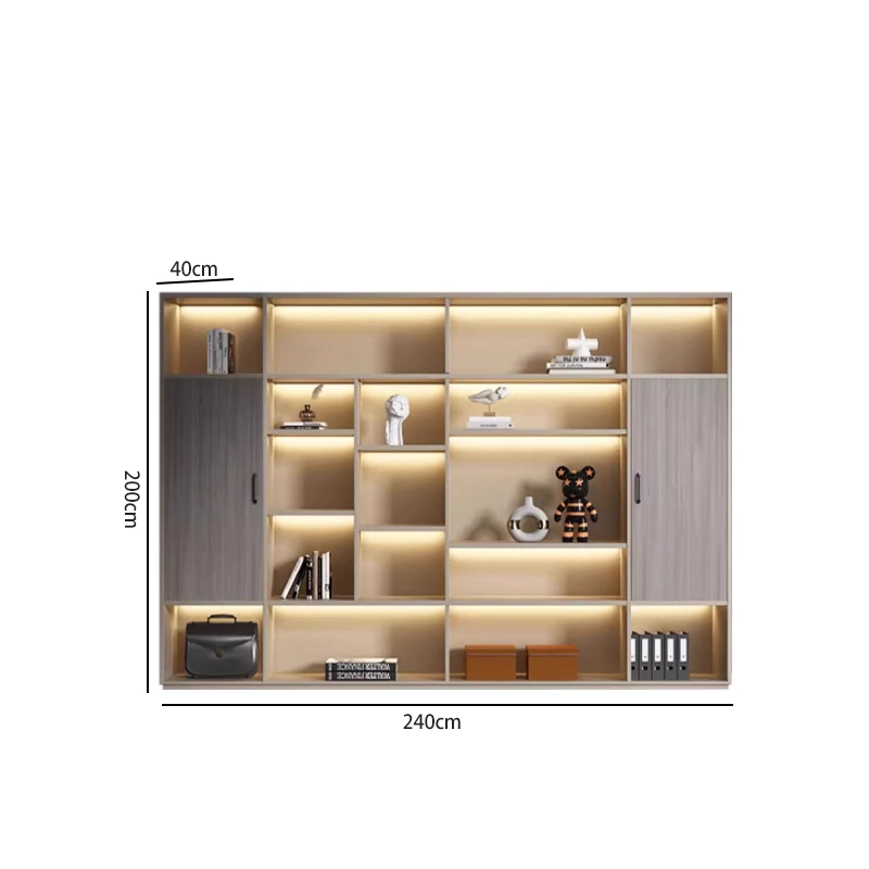 Premium Luxury L Shaped MFC Office Desk for Modern Executive Manager Space Furniture Wholesaler MEIYI - MEI YI