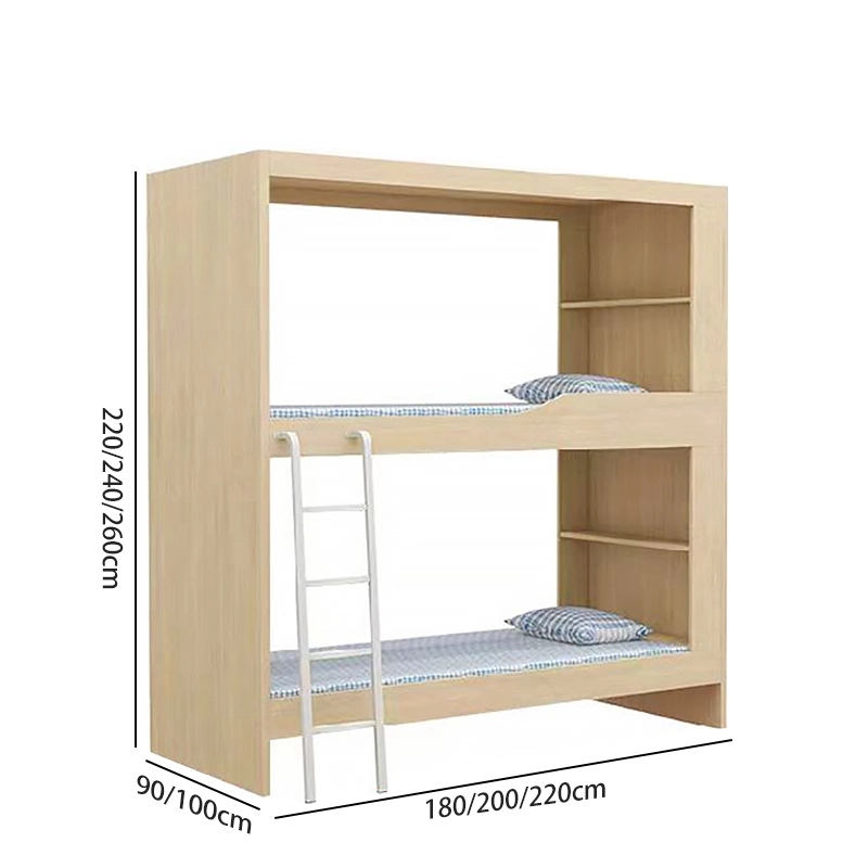 Wooden Capsule Bunk Bed for Youth Hostels and Apartments - MEI YI