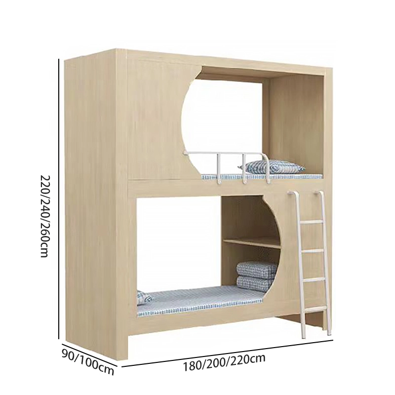 Wooden Capsule Bunk Bed for Youth Hostels and Apartments - MEI YI