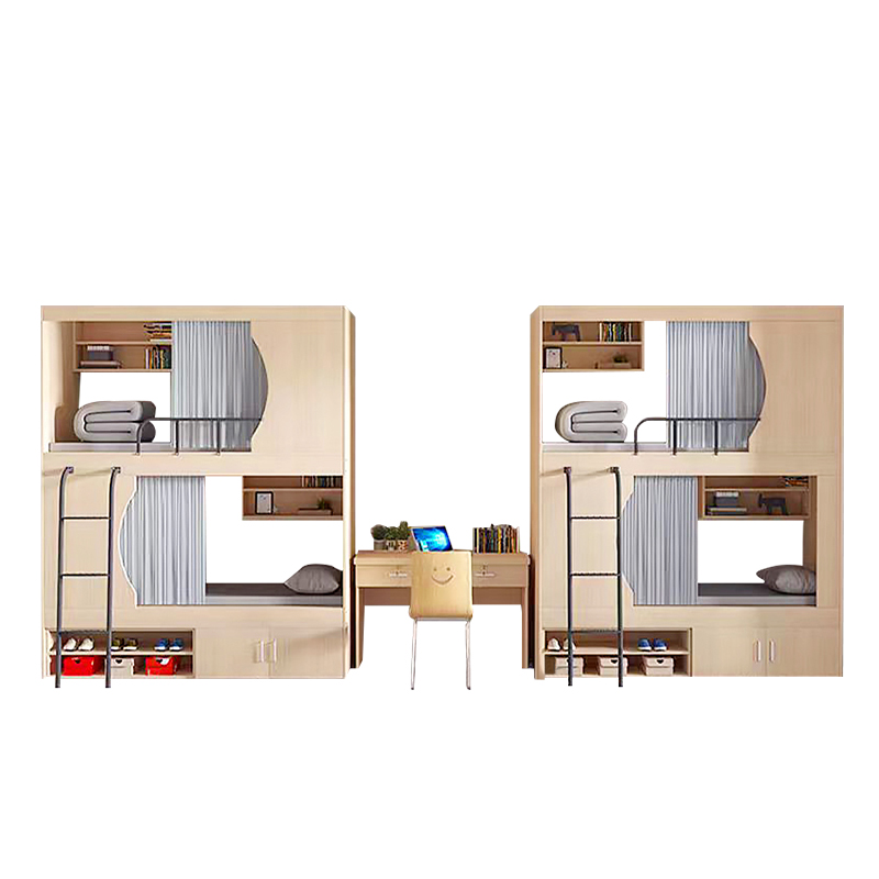 Capsule-Style Bunk Bed Set Sturdy Structure for Budget Hotel Accommodation Zone B2B Furniture Vendor MEIYI
