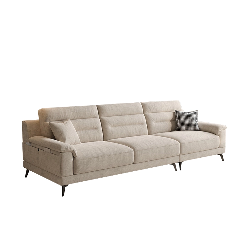 588-(1) - MEI YI Luxury Home Office Furniture Italian Style Couches Furniture Set Leather Sectional Couch Living Room Sofa - MEI YI