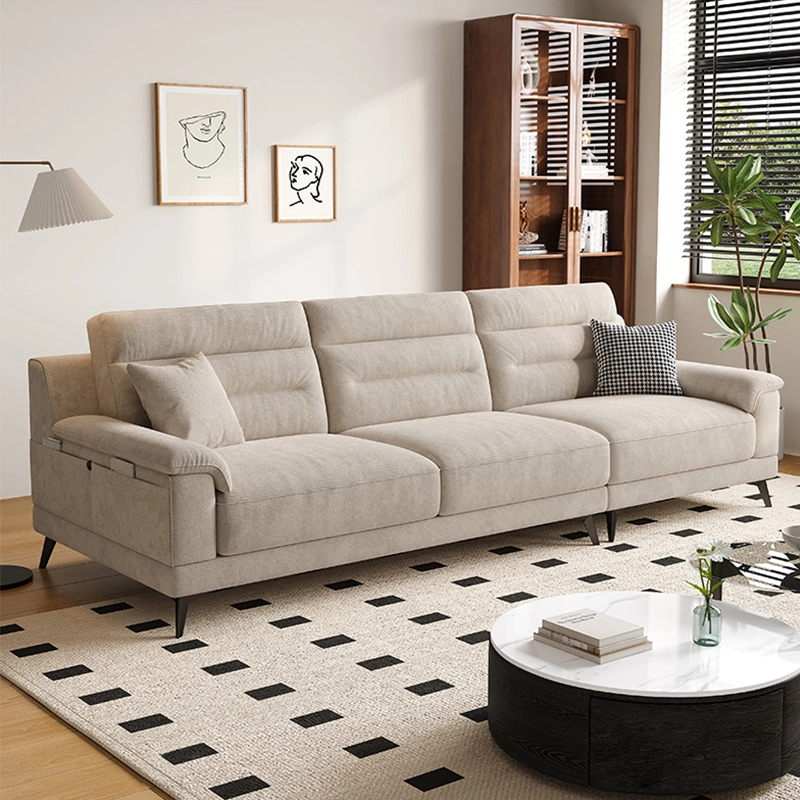 588-(7) - MEI YI Luxury Home Office Furniture Italian Style Couches Furniture Set Leather Sectional Couch Living Room Sofa - MEI YI