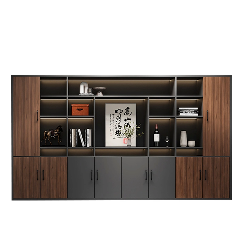 Modern Customized Classic Office Furniture L-Shaped Wooden Furniture Manager Boss Executive Desk - MEI YI