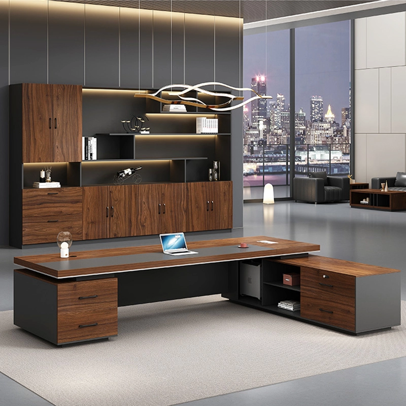 Streamlined Modern High End Office Furniture Set for VIP Executive Chamber Engineering Contractor MEIYI - MEI YI